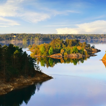 Stockholms skærgård i efterårsfarver, Sverige