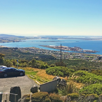 Bluff Lookout tæt på Invercargill - Sydøen i New Zealand