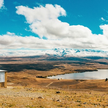  Mount John observatory ved Lake Tekapo - Sydøen