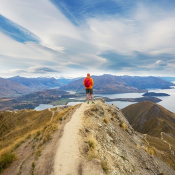 Roys Peak Track og Lake Wanaka på Sydøen - New Zealand