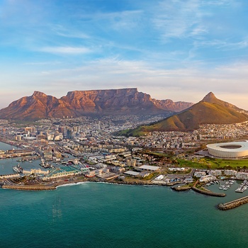Udsigt til Cape Town i Sydafrika