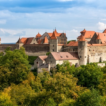 Schloss Harburg i Sydtyskland