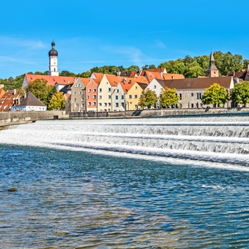 Landsberg am Lech i Sydtyskland