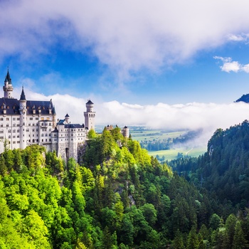 Neuschwanstein Castle i Sydtyskland