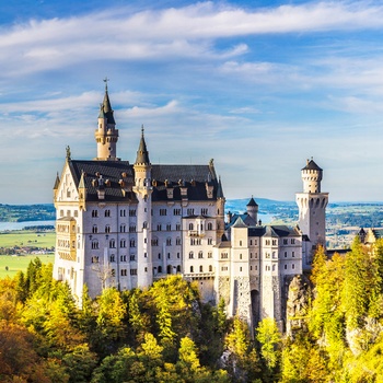 Neuschwanstein slot i Sydtyskland