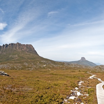 Cradle Mountain i St Clair National Park, vandring - Tasmanien