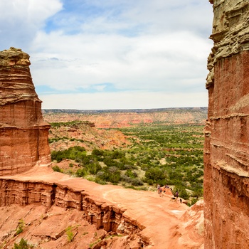 The Lighthouse i Palo Duro Canyon State Park i Texas, USA