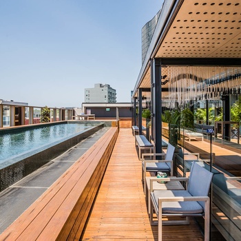 The Old Clara rooftop pool