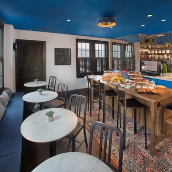 The Poppy Georgetown Guesthouse & Gardens, Morgenmadsbuffet