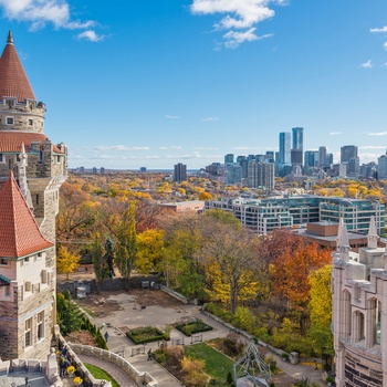 Udsigt til Torontos skyline fra Cala Loma, Canada