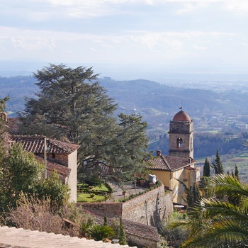 Collodi, middelalderby i Toscana, Italien