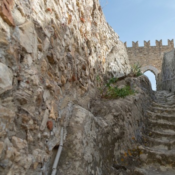 Trappe i Sperlinga fæstning på Sicilien