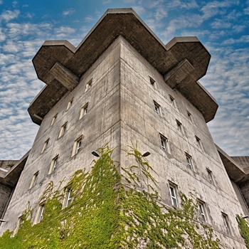 Tyskland, Hamburg - Flakturm IV