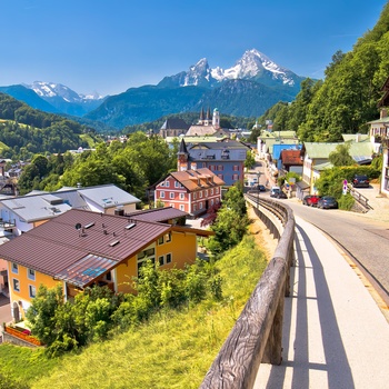 På vej mod Berchtesgaden i Sydtyskland