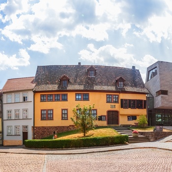 Bachhaus i Eisenach, Thüringen i Midttyskland