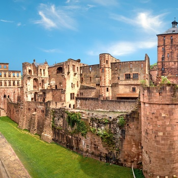 Schloss Heidelberg slot i Tyskland