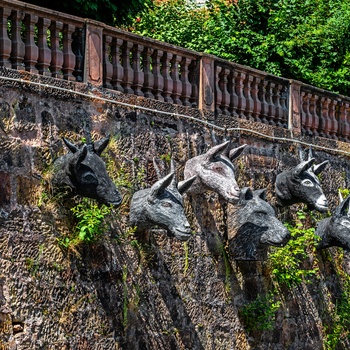 Eventyrfigurer i Marburg - "Ulven og de 7 gedekid" - Midttyskland