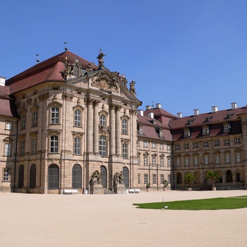 Slottet Weißenstein i Pommersfelden, Tyskland