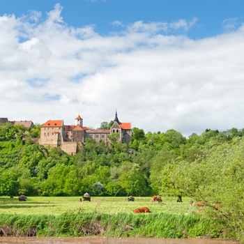 Dornburg slot i Thüringen, Tyskland