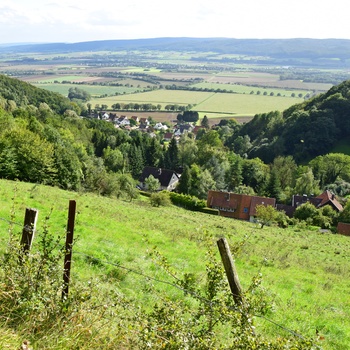 Landskabet i Weserbergland, Niedersachsen i Nordtyskland