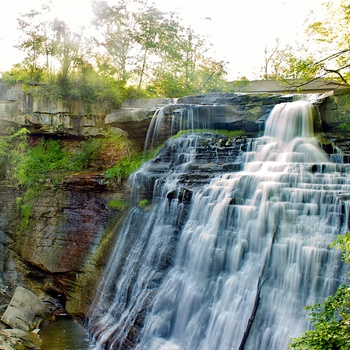 Brandywine Falls, Brandywine Falls i Cuyahoga Valley National Park - Ohio