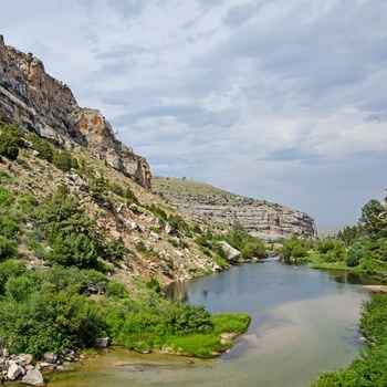 Sinks Canyon State Park i Wyoming - USA