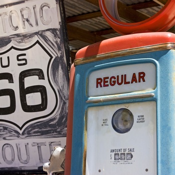 Route 66 genstande - US