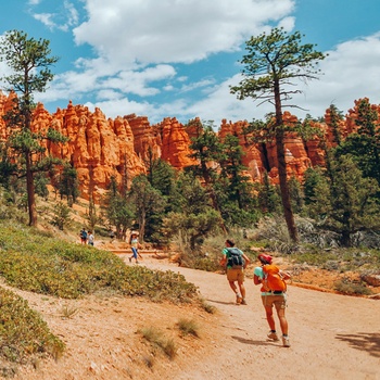 Vandretur i Bryce Canyon Nationalpark, USA