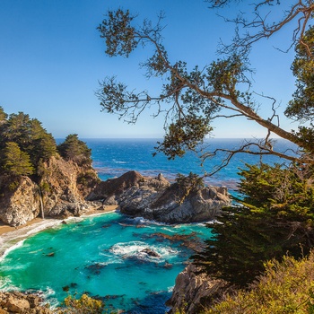USA Californien Highway 1 McWay Falls