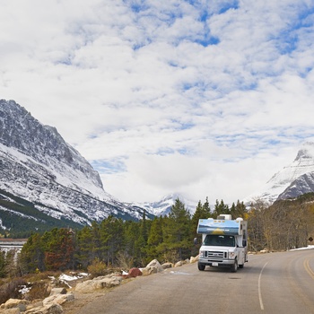 Cruise America Motorhome i Alaska, USA