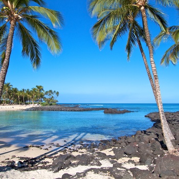 Lækker strand på Hawaii Big Island - USA