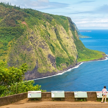 Udsigt til Waipio Valley på Hawaii Big Island - USA