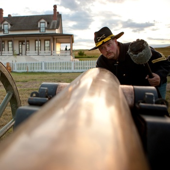 Custer House i North Dakota 