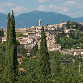 Spoleto i Umbrien