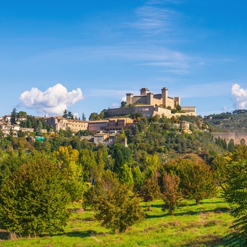 Renæssancebyen Spoleto i Umbrien