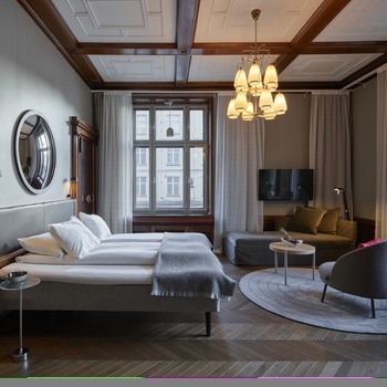Værelse på Bergen Børs Hotel, Norge