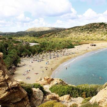 Vai-stranden på Kreta  -Grækenland