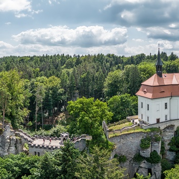 Valdstejn slot i Tjekkiet