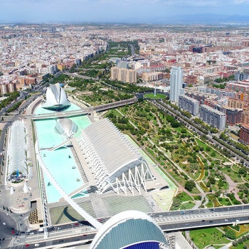 Kunstarternes og videnskabernes by i Valencia, Spanien