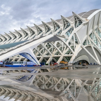 Kunstarternes og videnskabernes by i Valencia, Spanien