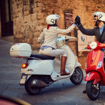 Vespa i Italien