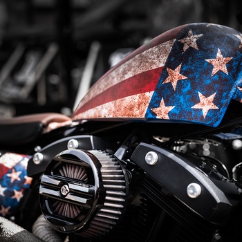 Amerikansk Veteran Motorcykel