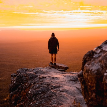 Imponerende Grampians Nationalpark i Victoria, Australien