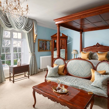 Wales - The Princess Margaret Junior Suite på Plas Dinas Country House
