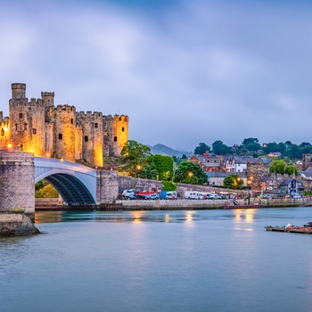Conwy Castle i Wales