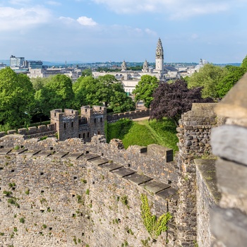 Cardiff Castle i Wales