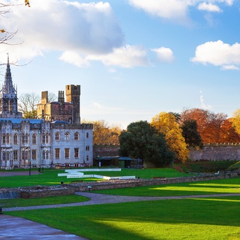 Cardiff Castle i Wales