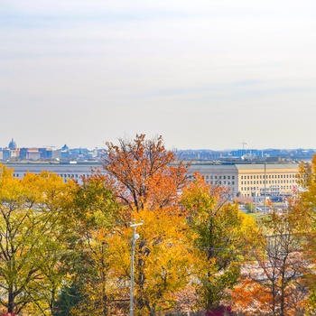 Pentagon om efteråret, Washington D.C.