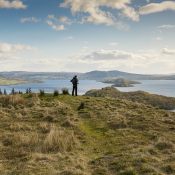 West Highland Wal - Loch Lomond fra Conic Hill