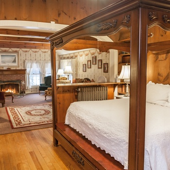 West Mountain Inn - værelse, Vermont i USA